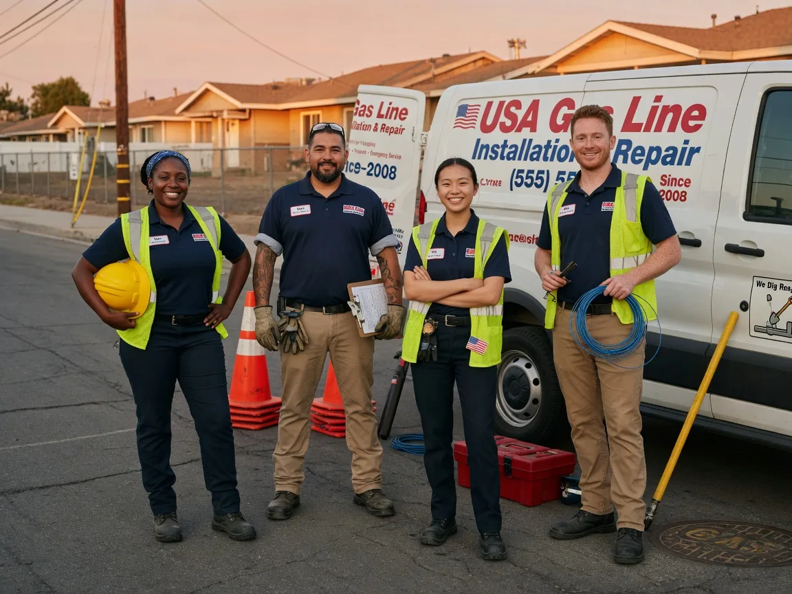 Gas Line Installation company in Marshes Siding, KY